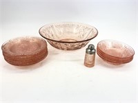 1920's Federal Pink Depression Glass