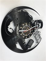 Elvis Clock Made Out Of A 33