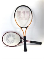 Wilson & Spalding Tennis Rackets
