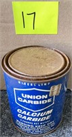 union carbide calcium carbide can