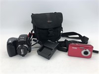 Kodak Easy Share Z7590 & Vivitar Vivi Cam F128