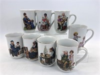 Norman Rockwell Collectible Mugs