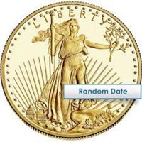 1 oz GOLD EAGLE 999 Fine Gold-Random Dates 1 oz GO