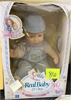 real baby 21" boy