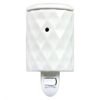 Mainstays White Ceramic Pluggable Wall Wax Warmer