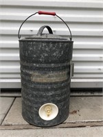 Vintage Igloo Galvanized 3 Gallon Cooler