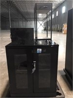 ULINE Metal Cabinets and Small Tables