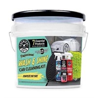 Professional Wash & Shine Car Cleaning Kit (7 Esse
