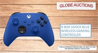 X-BOX SHOCK BLUE WIRELESS GAMING CONTROLLER