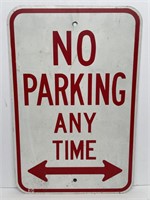 No Parking Metal Street Sign
Measures
