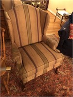 Wing Arm Chair (spots on cushion)