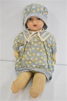 OLD COMPOSITE DOLL - 25" TALL