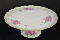 KAISER SCALLOPED DISH WITH PEDESTAL