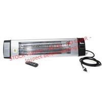 Dr. Infrared DR-238 1500W Carbon IR Heater, Silver