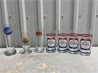 Assorted Beer Glasses