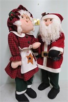 New Santa & Mrs. Clause 38" Tall