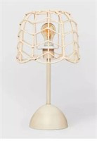 Rattan Table Lamp Natural Est Retail $1550