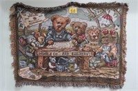 Boyd Bear Throw Blankets - Noah's Ark