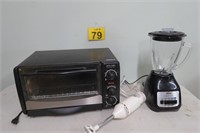 Toaster Oven, Blender & Mixer