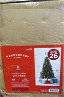 New in Box 6ft Pre-Lit Christmas Tree