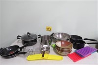 Kitchen Lot - Pots & Pans, Bowls & More