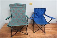 2 Folding Camp / Lawn Chairs