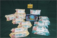 Baby Wipes 100ct & 72ct w/ Octopus Toy