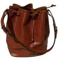 Louis Vuitton Brown Epi Noe Shoulder Bag