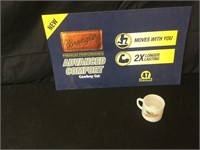 Wrangler Advertising, Cardboard, Decalb Cup