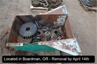 LOT, ASSORTED SPROCKETS