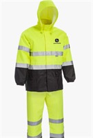 John Deere Unisex ANSI Class III Rain Suit