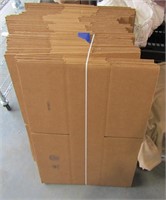 49 Cardboard Boxes 16" x 14" x 6"