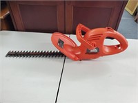 Black and Decker electric hedger working