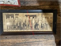 OLD PHOTO IN FRAME - BUSINESS MEN