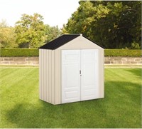 Rubbermaid Resin Weather Resistant Shed, 7 x 3.5