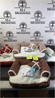 Set of (11) Various Color Pet Beds