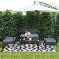 $310.99 Outdoor Patio Rattan Furniture Set