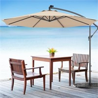 $170.99 Hanging Solar LED Umbrella