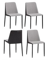$2000 Lot of 4 Sunpan Upholstered Dining Chairs