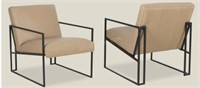 $2400 Lot of 2 Kennedy Armchairs