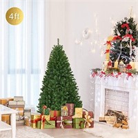 Pre-Lit Artificial Christmas Tree (4ft)