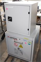 (2) Safety Storage Cabinets