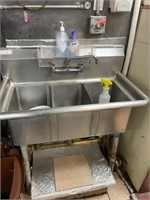 3 COMPARTMENT SINK 36"