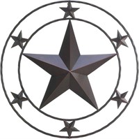 Accent Plus Texas Star Wall Decor 24x4x24