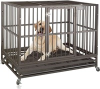 37 Inch Indestructible Dog Crate Heavy Duty