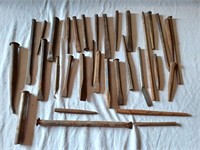 Large Selection Of Vintage Punches, Cold Chisels