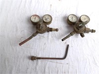 2 Vintage Torch Regulators
