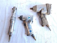 Group Of Pneumatic Air Tools Including Blue Point