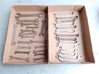 Lot Of  Assorted Open End / Closed End Wrenches