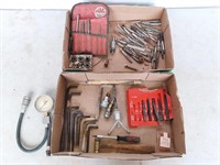 Lot Of Vintage Drill Bits Including Mac Brand